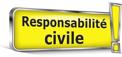 Responsabilite civile sur panneau jaune